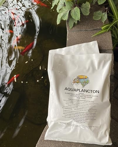 Aquaplancton (2 kg) for the treatment of blanketweed, duckweed, green water, sludge and all types of algae in your pond.