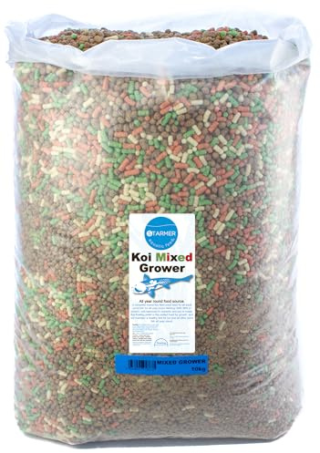 Koi carp pellets 30% protein mixed grower pond sticks / 10kg