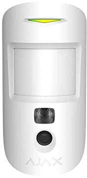 Maxxistore - Ajax MotionCam détecteur de mouvement avec caméra pour vérifier les alarmes blanc - 10309