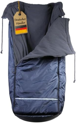 FabaCare Schlupfsack für Rollstuhlfahrer, Thermo-Schlupfsack, Rollstuhldecke, Beinschutzdecke, Kniedecke für Rollstuhl, Größe: S