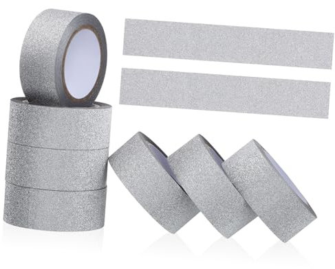 SEWACC 20rollen Washi Tape Klebeband Glitzerpapierband Scrapbook-papierbänder Glänzende Bänder Für Heimwerker Bastelmaterial Dekorbänder Für Geschenke