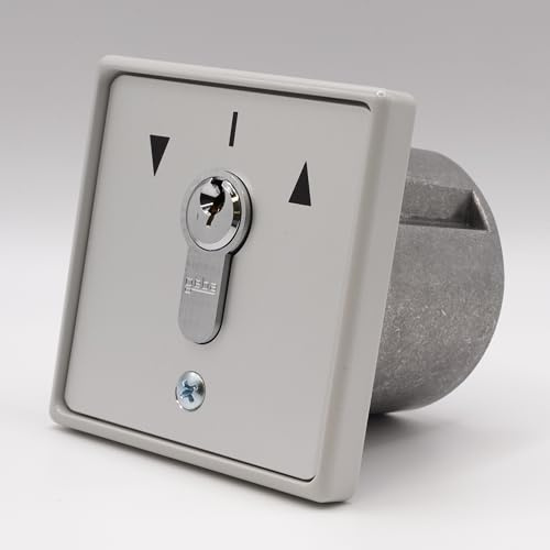 GEBA MR 1-2T/1 – Universal-Schlüssel – 2 Impulse – Unterputz – Ref.-Nr. 017.1301.10-3 Schlüssel – 2 unabhängige Impulse – Euro-Zylinder + 1 Goodies Domobi