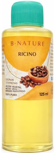 Five Brothers Products Bnature 100% Pure Castor Oil (Ricinus Communis) – 125 ml / 4.23 fl oz – Cold-Pressed, Hexane-Free, Vegan, Multi-Purpose Oil for Hair, Brows, Lashes & Skin Care