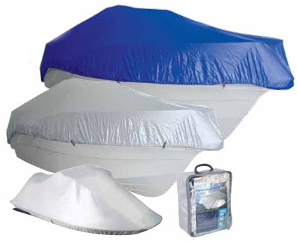 Persenning Bootsplane Boat Cover bis zu 488-564 cm Bootslänge, 239 cm breit, silber