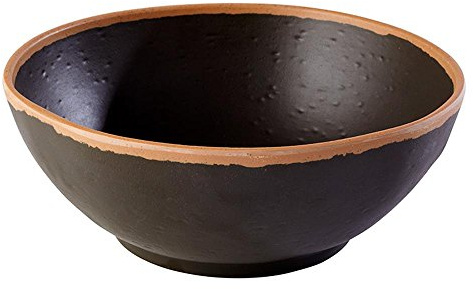 APS guscio – Crocker in melamina, Marrone, Ø 21 cm, altezza: 8 cm, 1,45 litri