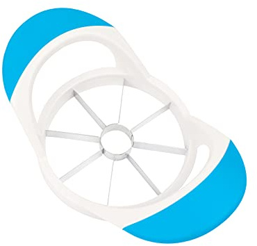 Apple Corer Slicer, Stainless Steel Blades Apple Cutter, Sharp Apple Peeler, Pitter, Divider (Blue)