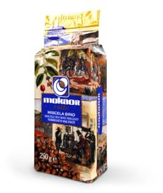 Mokaor caffè Miscela Brio Macinato Fresco per Moka