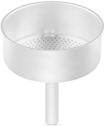 wedrink Espressokocher Trichter Filter Ersatz für Aluminium Espressokocher, Moka Pot Filterkorb (6 Tassen)