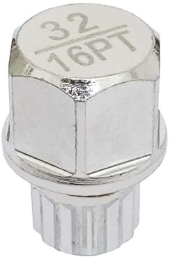 Car Wheel Lock Key Locking Lug Nut Removal Tools- Anti Theft for Tire Nut Screw Removal Compatible with BMW 6 Series 5 Series 3 Series 1 Series (32/16PT)