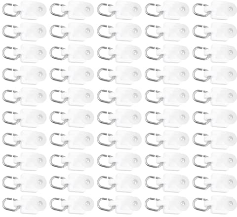 ULTECHNOVO 100piezas Gancho Deslizante para Cortina De Rodillos Poleas con Gancho Riel para Cortina para Rieles De Polea