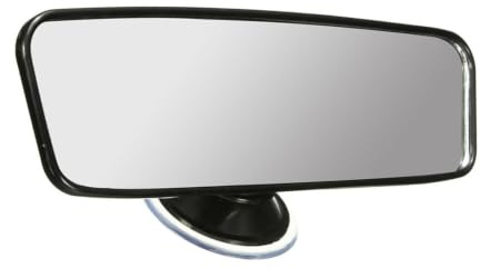 PRETYZOOM Rétroviseur Intérieur Voiture À Ventouse Remplacement De Rétroviseur Grand Angle Vue Claire Sans Distorsion Rotation Réglable Pour Voiture Camion Suv