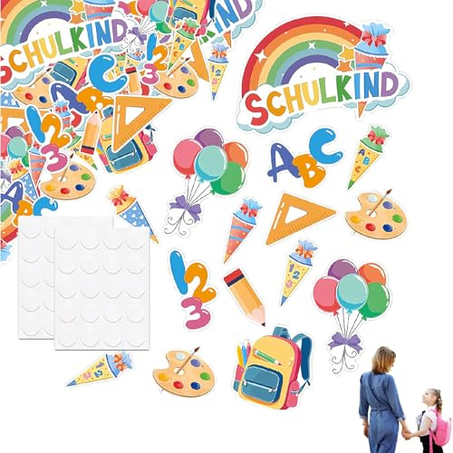120 Stück Streudeko Einschulung, Tischdeko Einschulungen, Tischdeko Schulanfang, Deko Einschulung Junge 2025 Schön und Langlebig Geeignet für Jungen und Mädchen