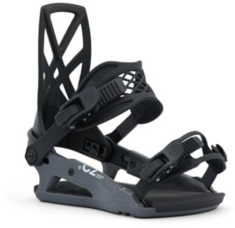 Ride C-2 Mens Snowboard Bindings, Black, M: M (6-10)