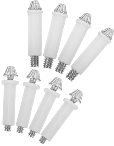 SEWACC Kit de Réparation 8 Pièces Pivots Inférieurs Réglables 3/8 7/16 pour Portes Pliantes de Placard, Quincaillerie Robuste pour Usage Domestique et Professionnel, Installation Facile,