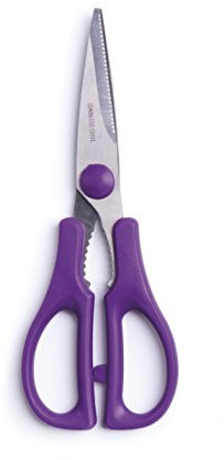 Excelsa Rainbow Forbici Multiuso, Acciaio Inossidabile, Lilla, 19x8.5x1.5 cm