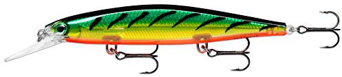 Rapala Unisex-Adult X-Rap Angelköder-Angelzubehör mit 3D-Profil-Süßwasser Spinnköder Locken, Firetiger, 11cm
