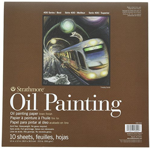 Strathmore 400 Series Painting 400er-Serie Malerei, Papier, Öl, 12x12, 10