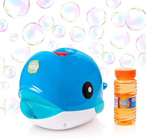 Bubble Mania Bubble Machine - Bubble Blower Whale For Kids