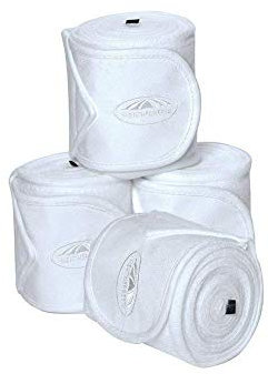 Weatherbeeta Fleece-Bandagen, 4 Stück (3,5 m) (Weiß)