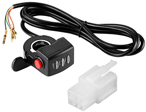 Duokon Thumb Throttle, 36V Drehzahlregler Thumb Throttle Assembly für E-Bike E-Bike [PVC + ABS]