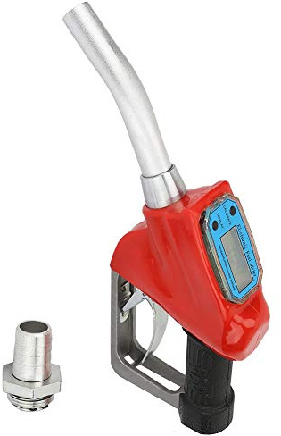 Buse de carburant,Pistolet de distribution avec compteur digital 60 l/min 1 - Pistolet pour pompe à gasoil en métal