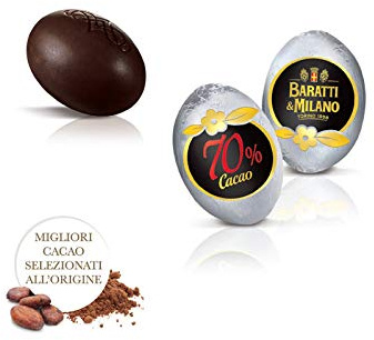 Ovetti Baratti & Milano Cioccolato Fondente 70% Cacao 500 gr