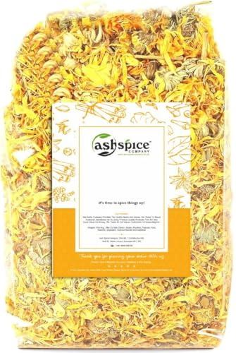 Calendula PETALS | Marigold Loose Dried Premium Quality by Ash Spice Comp® 50g-1900g (50g)