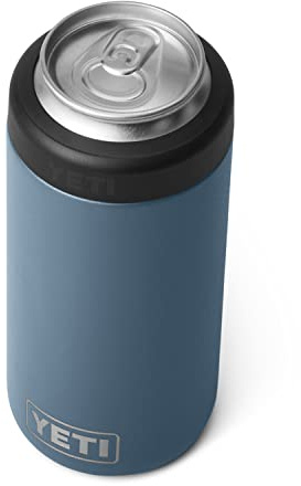 YETI Rambler 16 oz. Colster Tall Can Insulator for Tallboys & 16 oz. Cans, Nordic Blue