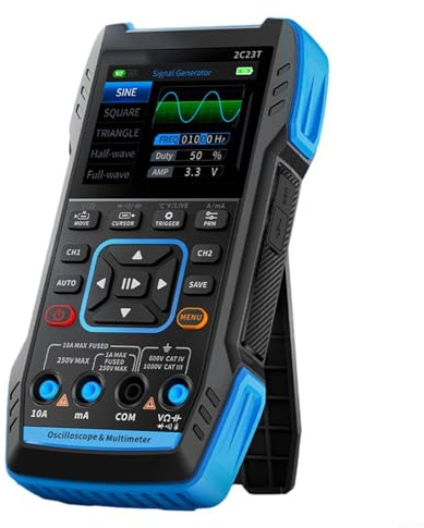 Oscilloscope, Handheld Digital Oscilloscope Multimeter Dual-channel Oscilloscope Test Tool For Auto Repair Parts(Optional)