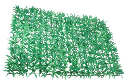 PRETYZOOM Fence Panels for Outdoor Artificial Hedge Wall Panel Garden Decor Realistic Plant Look
