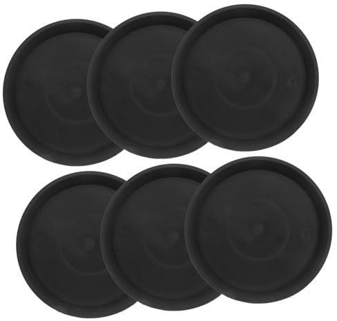 CIYODO 10pièces Soucoupes Rondes pour Pots De Fleurs Plateaux De Rétention Eau Bases De Conteneur pour Plantes De Jardinage