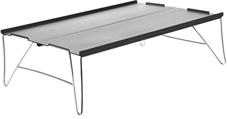 Supvox Faltbarer Picknicktisch Aus Aluminiumlegierung Ultraleichter Campingtisch Tragbar Und Kompakt Für Outdoor-aktivitäten Wie Camping Grillen Und Strand Für Reisen Und Freizeit