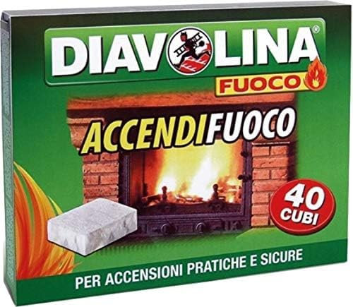 DIAVOLINA ACCENDIFUOCO 960 CUBETTI - 24 CONFEZIONI
