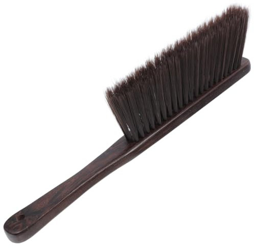MAGICLULU Fireplace Cleaning Brush Soft Bristles Long Handle for and Wooden Design for Natural Aesthetics for Dusting Fireplace Hearth and Mantel Areas