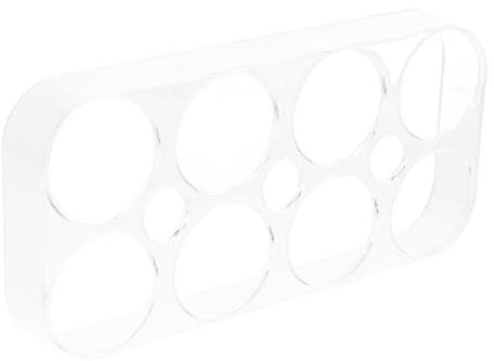 DOITOOL Eieraufbewahrungsbox Für Kühlschrank 6 Fächer Aus Sicherem Pp Kunststoff Stoßfester Eierhalter Zur Küchenorganisation Und Kühlschranktür