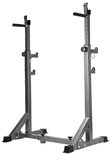 Power Cage, Rack Squat Bankdrücken Multifunktionsregal Verstellbares Gym Squat Langhantel Power Rack Multifunktions-Home-Gym-Fitnessständer Stück