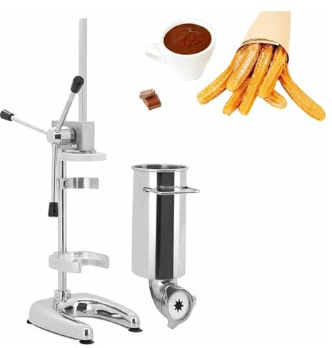 TAIPINGOZ Insaccatrice, Insaccatrice Manuale per Salsicce, Kit di Preparazione Verticale in Acciaio Inossidabile, for Cucina e Ristorante(3L)