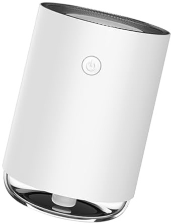 Ipetboom Mini Humidificador Portátil USB Aire Aromático Difusor Humidificador Compacto Crema Blanca para Oficina Hogar y Coche para Aromaterapia y Ambiente Saludable