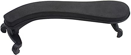 Acouto Viola-Schulterstütze für Bratschen mit Einer Höhe und Einem Winkel von 15 5-16 5 Zoll. Leichte Kunststoffauflage mit Bequemem Schwammpolster. Schwammschulter in R. Viola-Schulterstütze