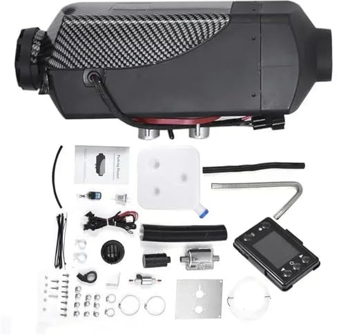 DGOINGPI Calentador Coche Calentador de Aire Diésel Calefacción Estacionaria Diésel De 5 KW, 12 V Y 22 V, con Control Remoto, para Vehículos, Camiones Y Furgonetas.