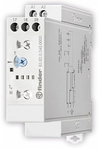 Finder Serie 83 Zeitschaltuhr, modular, 24-240 V, Wechselstrom/Gleichstrom