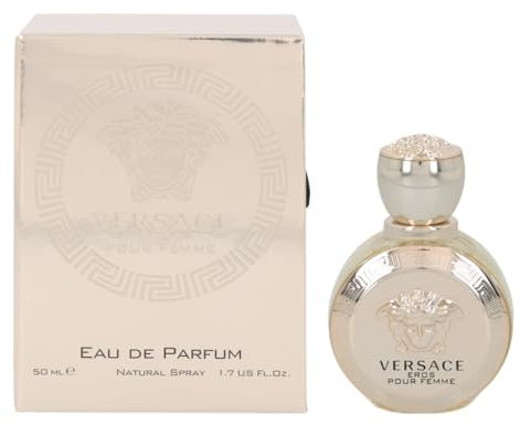 Versace Eros pour Femme, Eau de Parfum, Vaporisateur / Spray 50 ml, 1er Pack (1 x 0.082 kg)