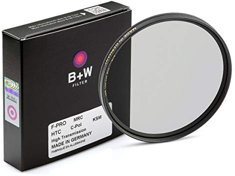 B+W Zirkularer Polarisationsfilter Käsemann (72mm, High Transmission, MRC, F-Pro, 16x vergütet, Professional)