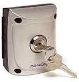 JA31101-15 Quick 1 Schlüsselschalter für den Außenbereich mit einem Kontakt GENIUS