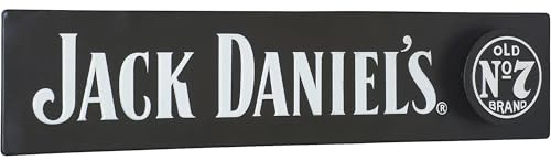 Jack Daniel's Old No. 7 Metal 3D Wall Sign Whiskey 23 x 5 Bar Pub Mancave