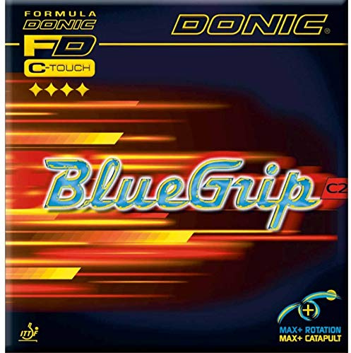 DONIC Belag Blue Grip C2 Farbe 2,0 mm, rot, Größe 2,0 mm, rot