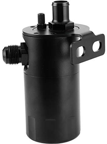 Serbatoio olio sostituzione per auto, 500 ml Serbatoio olio universale Serbatoio olio Serbatoio lega di alluminio AN10 5/8 Port Serbatoio serbatoio Ricambi auto universali