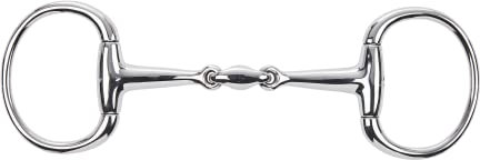 Olivenkopfgebiss EDELSTAHL 16 mm, doppelt gebrochen