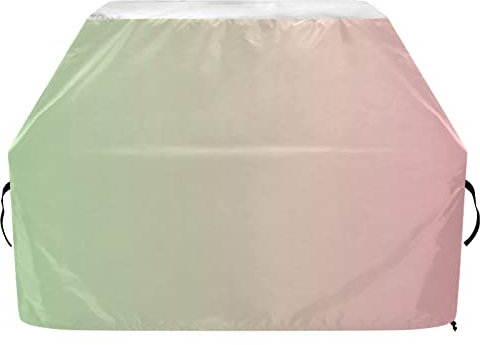 Anti-UV-Grillabdeckung für den Außenbereich, wetterbeständig, Grill, 65 Zoll, Grün, Rosa, Grillabdeckung