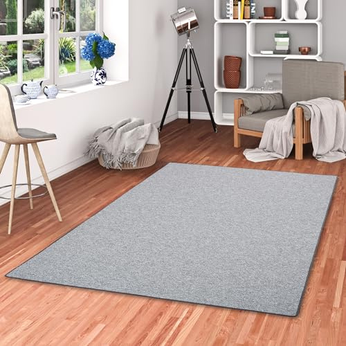 Snapstyle Schlingen Velours Teppich Modern Einfarbig | Flurteppich | Wohnzimmerteppich | Küchenteppich robust und pflegeleicht | Viele Größen und Farben